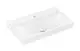 Hansgrohe-HG-Xelu-Q-Waschtisch-mit-Ablage-links-800-480-mit-2-Hahnloechern-ohne-Ueberlauf-SmartClean-Weiss-61031450 gallery number 1
